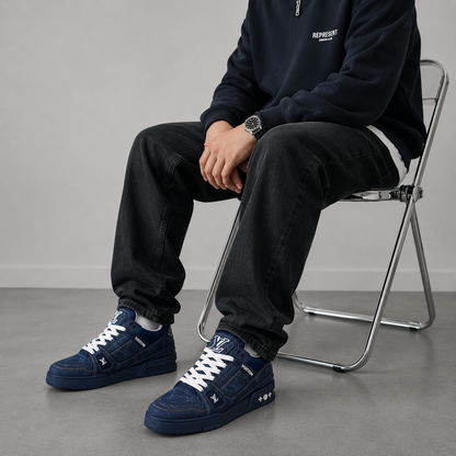 LV TRAINER JEAN DENIM CLON