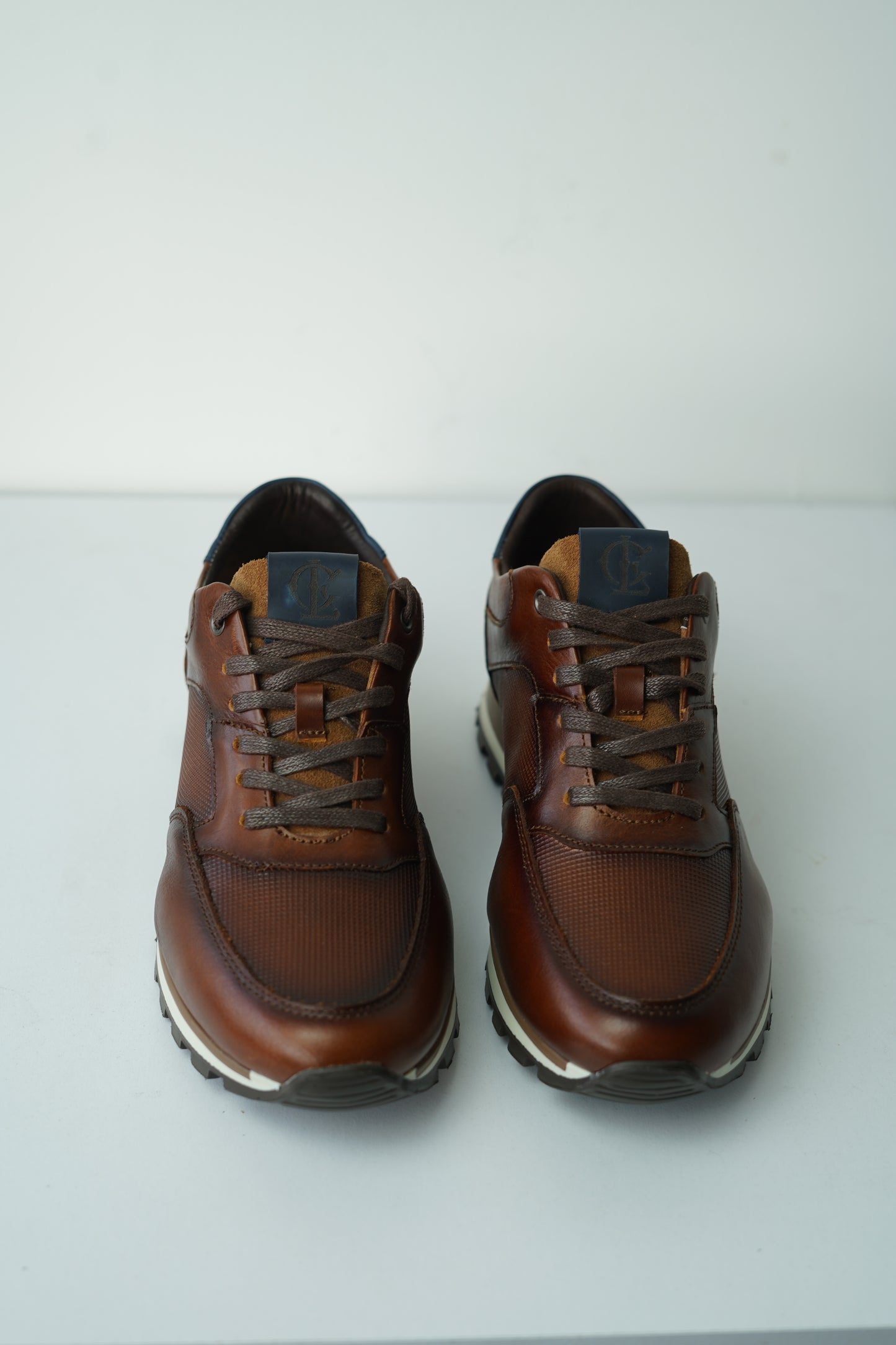 LECLER FORMAL BROWN BLUE