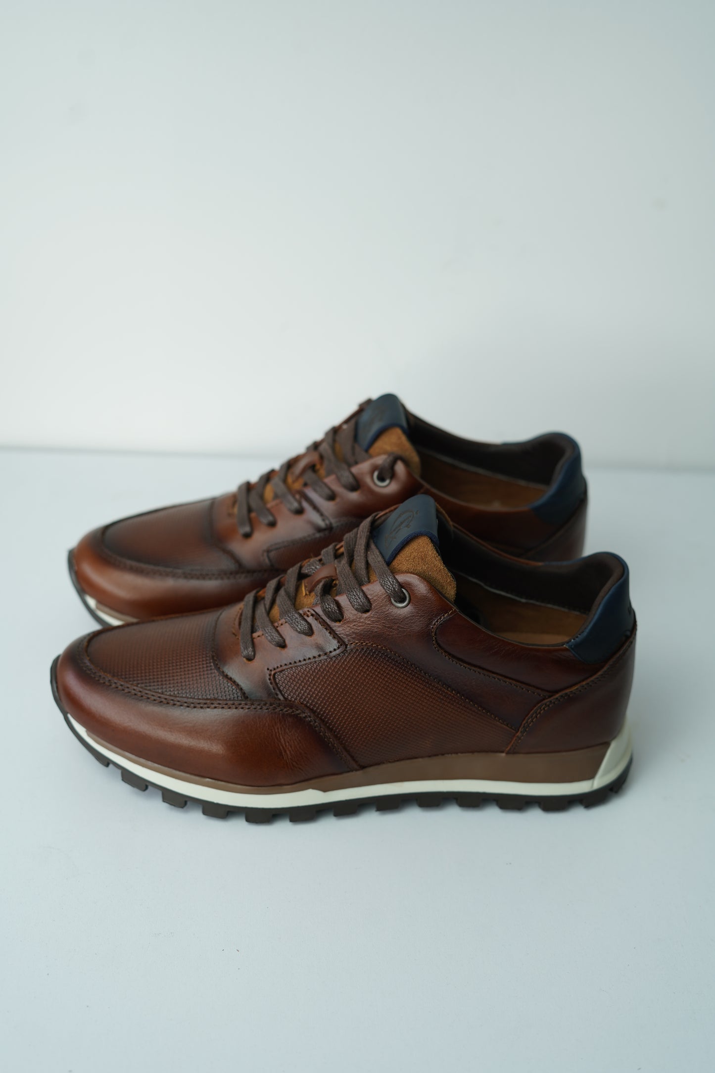 LECLER FORMAL BROWN BLUE