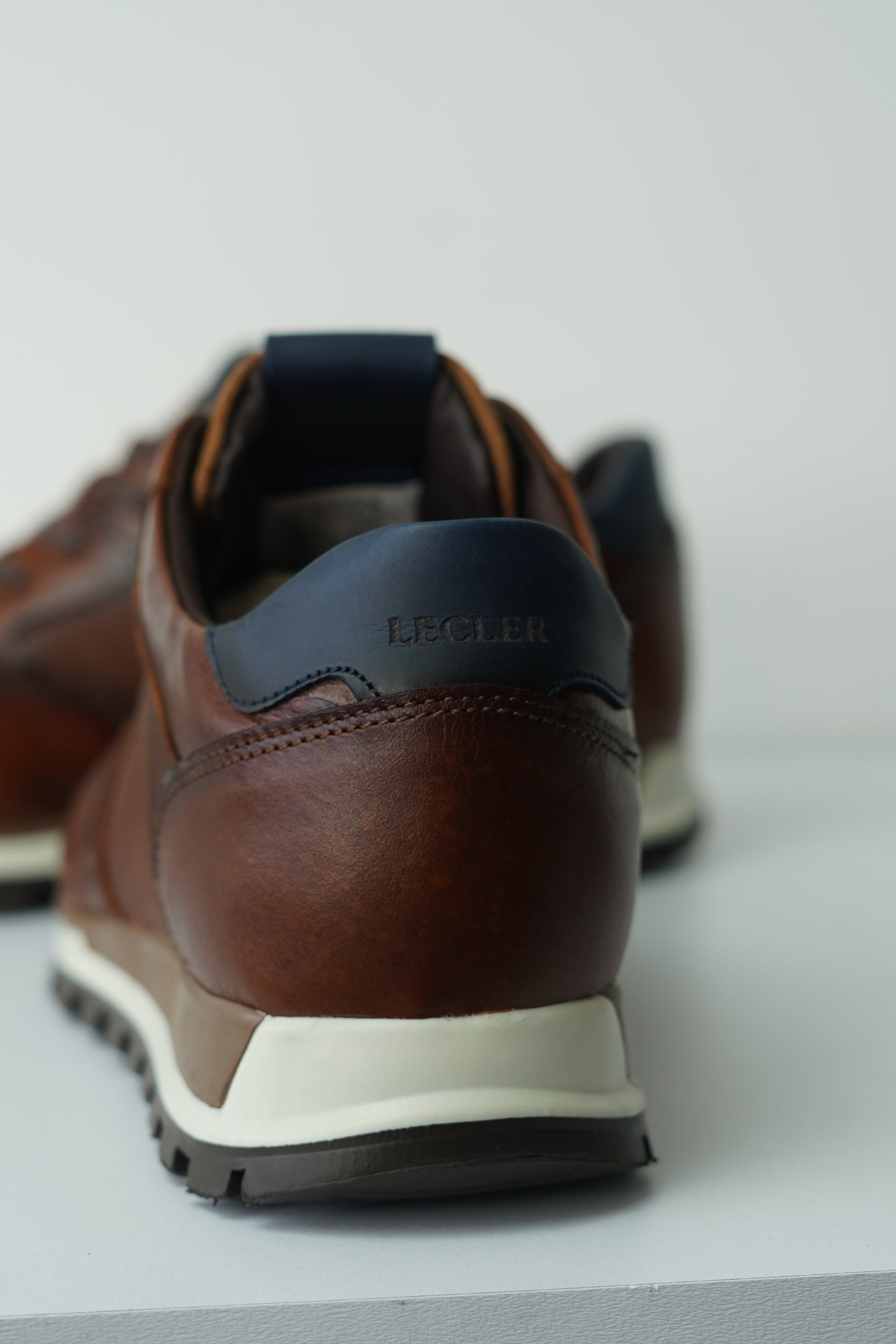 LECLER FORMAL BROWN BLUE