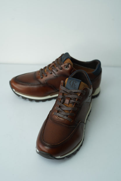 LECLER FORMAL BROWN BLUE