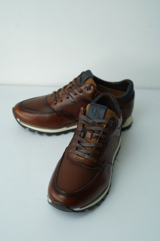 LECLER FORMAL BROWN BLUE