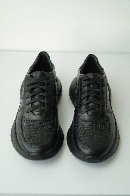 LECLER CROCO NEGRO