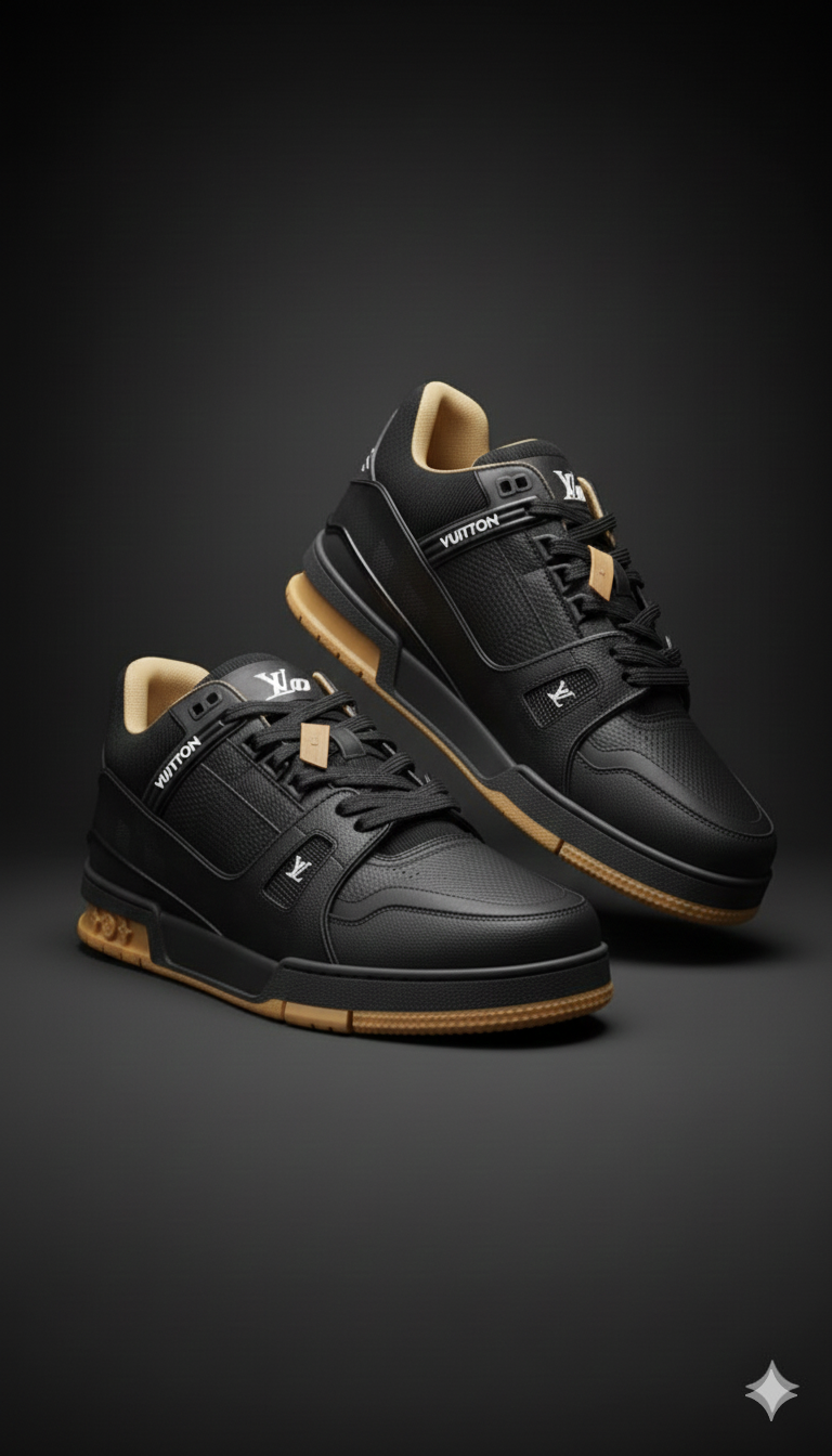 LV TRAINER NEGRO/MARRÓN
