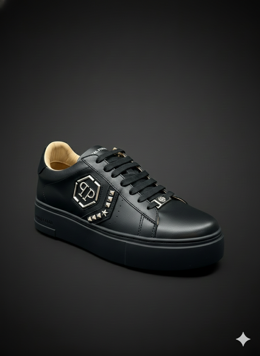 PHILLIP PLEIN TACHES PLATEADOS