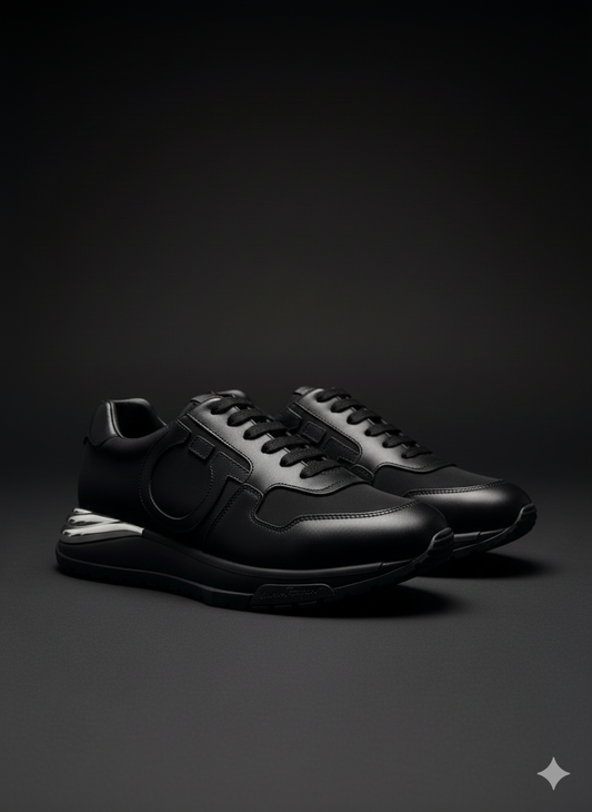 FERRAGAMO RELIEVE PLATEADO