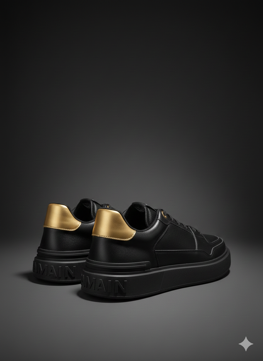 BALMAIN NEGRO X DORADO