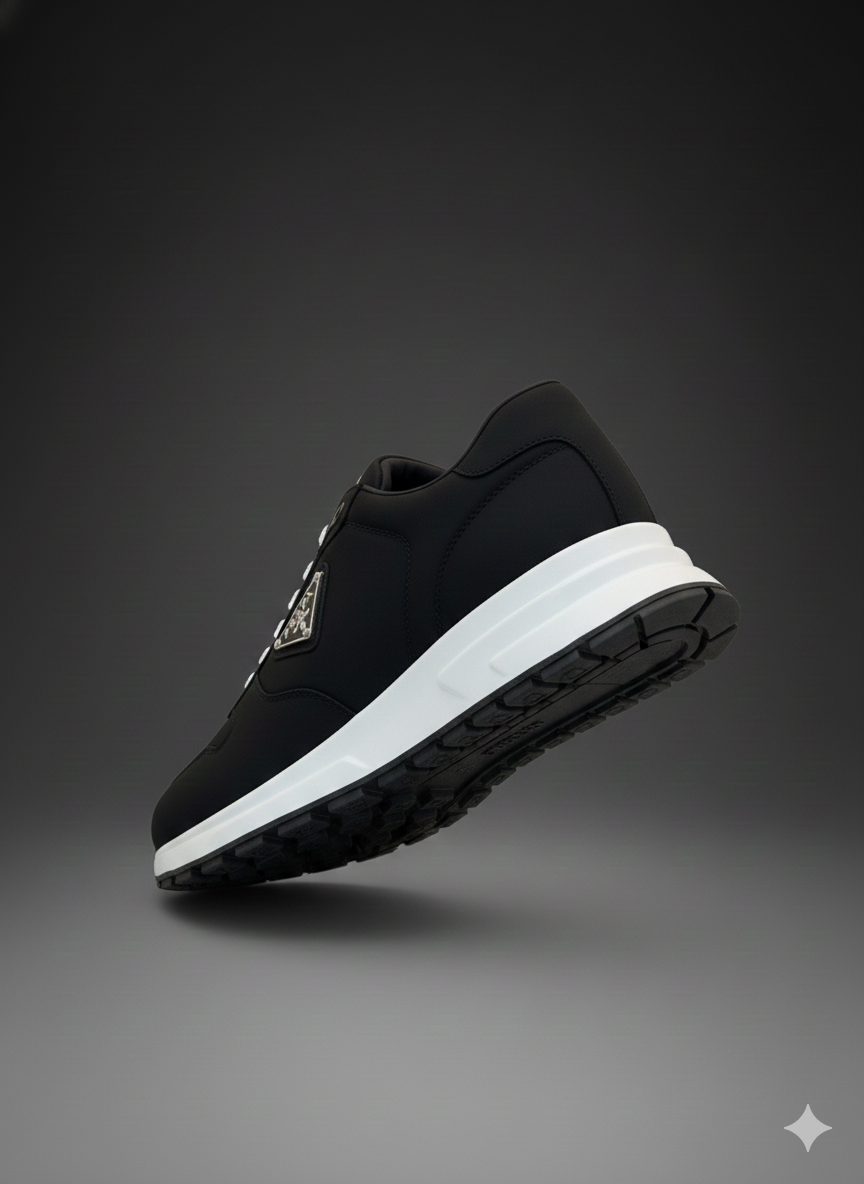 PRADA NEGRO RELIEVE LOGO