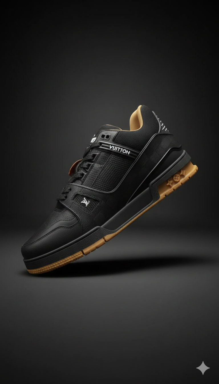 LV TRAINER NEGRO/MARRÓN