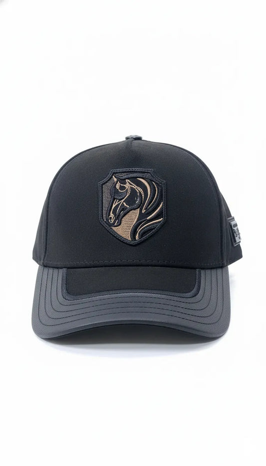 GORRA GREY-BLACK STALLION
