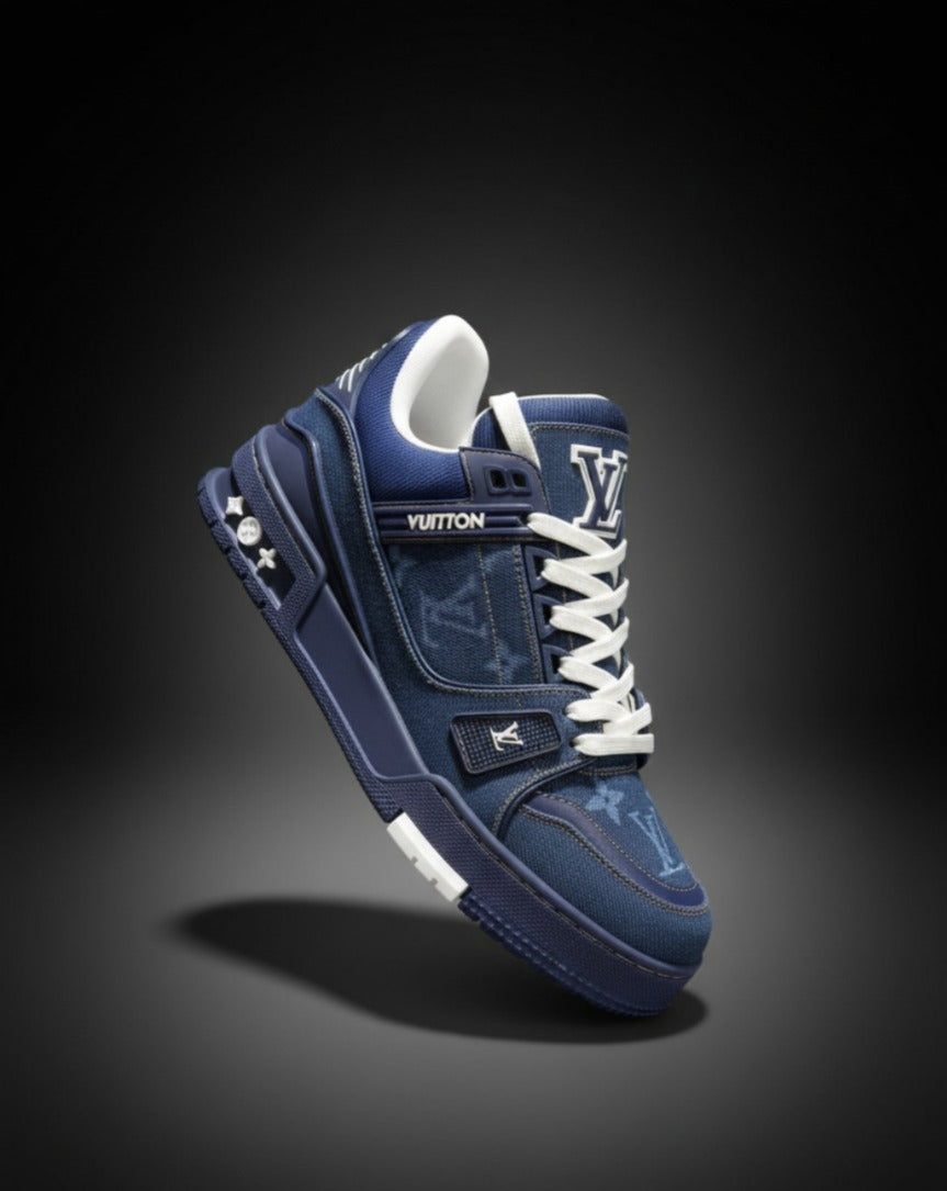 LV TRAINER JEAN DENIM CLON